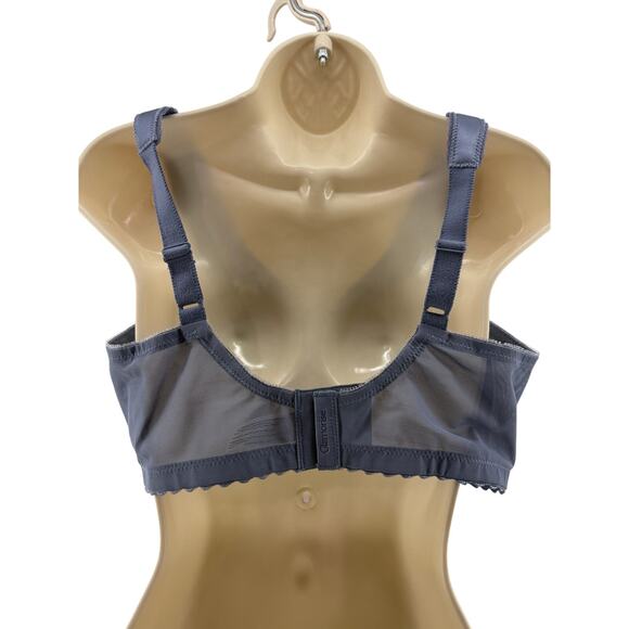 Glamorise MagicLift Original Support Bra 40C Style 1000 Folkstone Gray - Picture 6 of 7